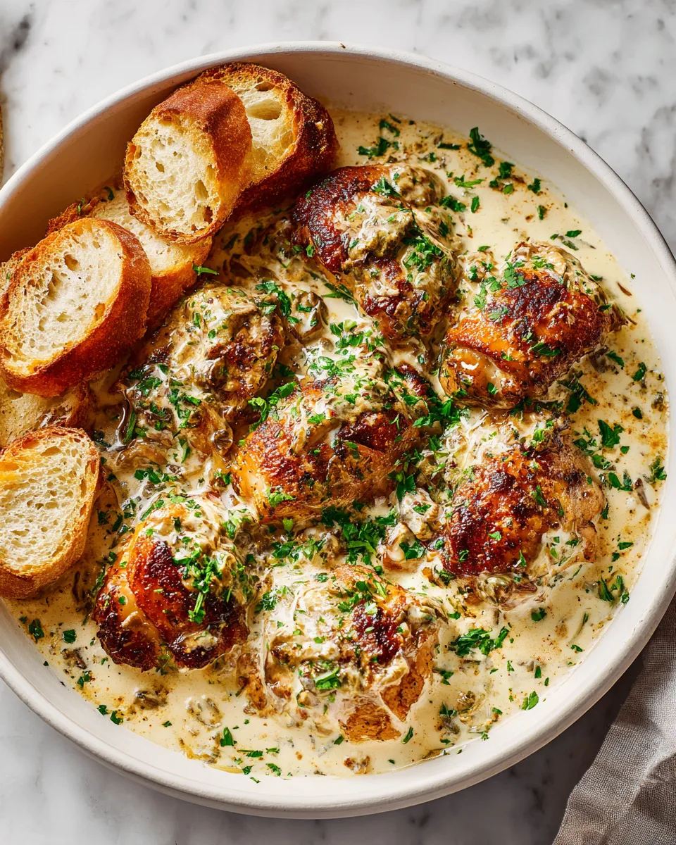 Crispy chicken breasts with creamy Italian sauce, perfect for holiday gatherings, quick dinner, and family-friendly meals.