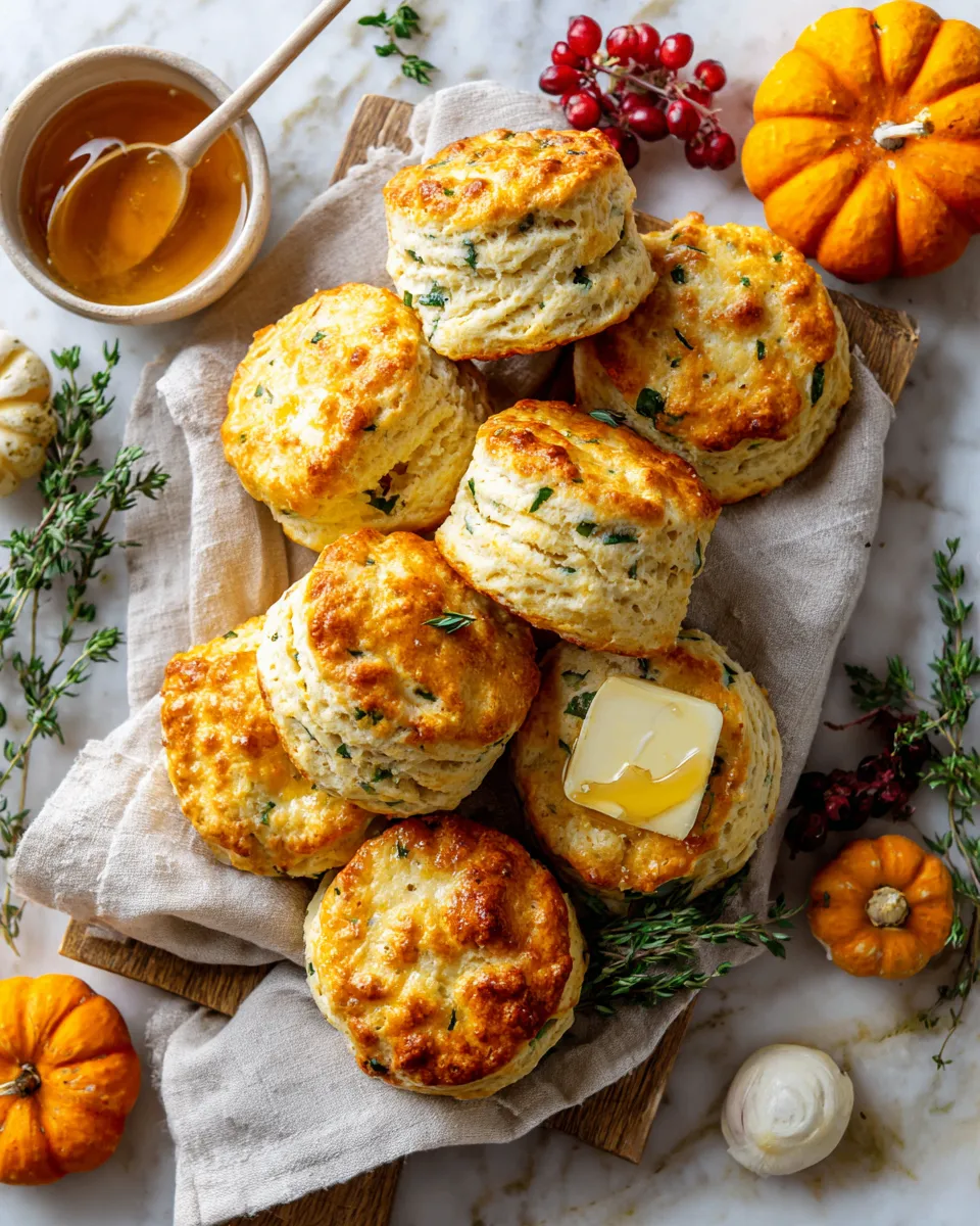 Homemade fluffy buttermilk biscuits perfect for holiday gatherings