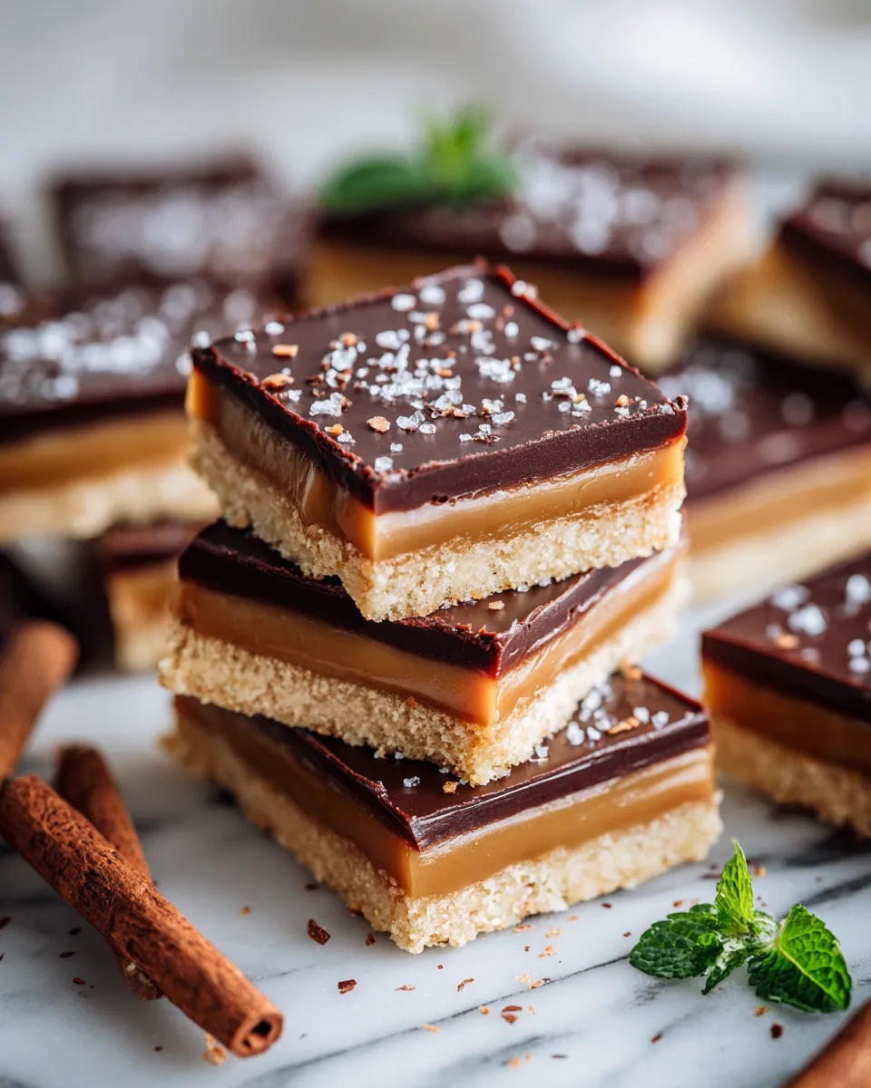 Delicious Millionaire Shortbread with buttery shortbread, caramel, and chocolate layers, perfect holiday dessert recipe.