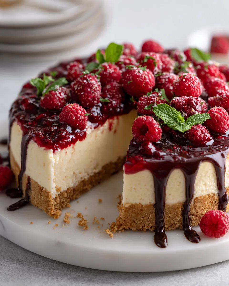 Creamy no-bake cheesecake recipe for holiday celebrations, easy to prepare and deliciously versatile, perfect for gatherings.