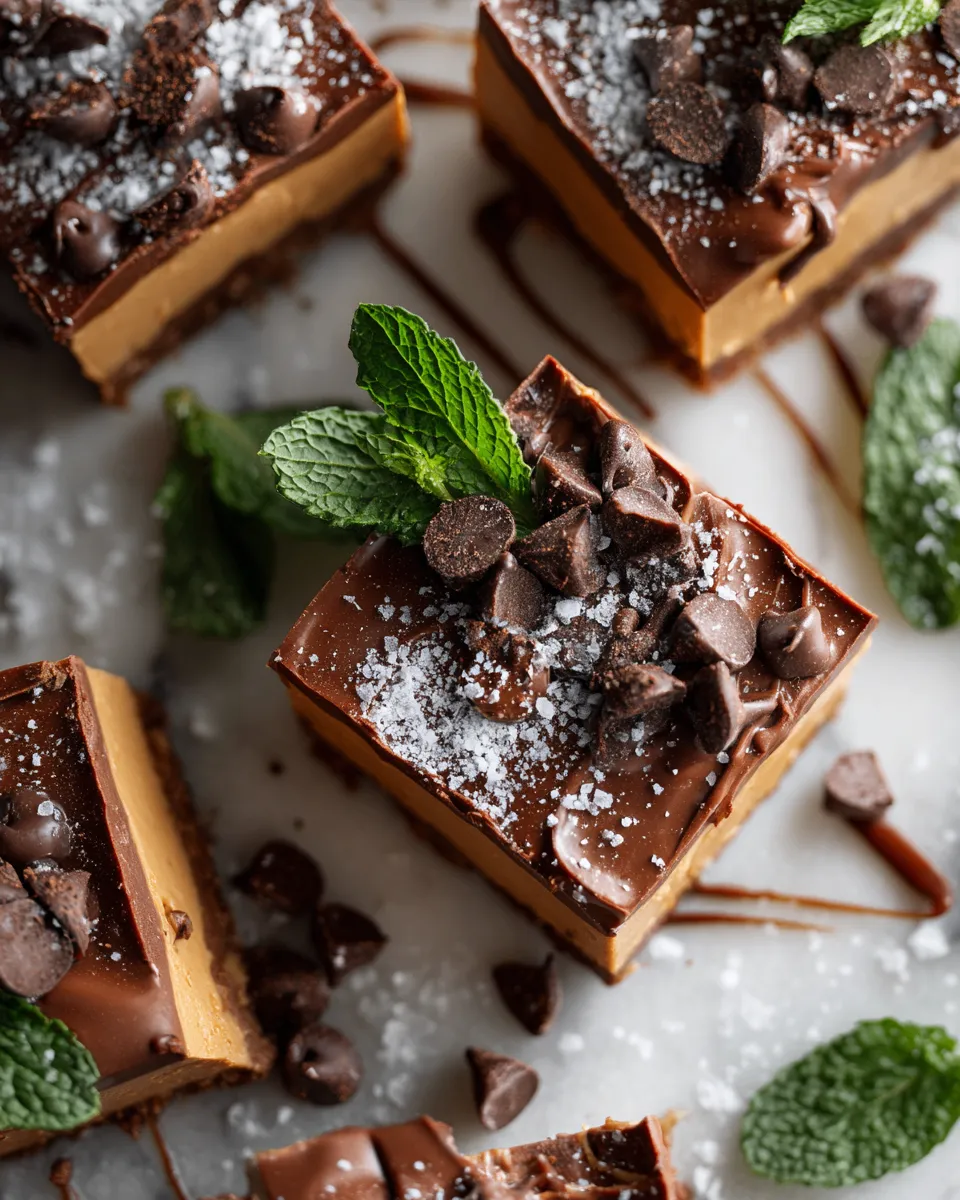 Decadent no-bake Peanut Butter Chocolate Heaven dessert made with creamy peanut butter and smooth chocolate layers, perfect for holidays and gatherings