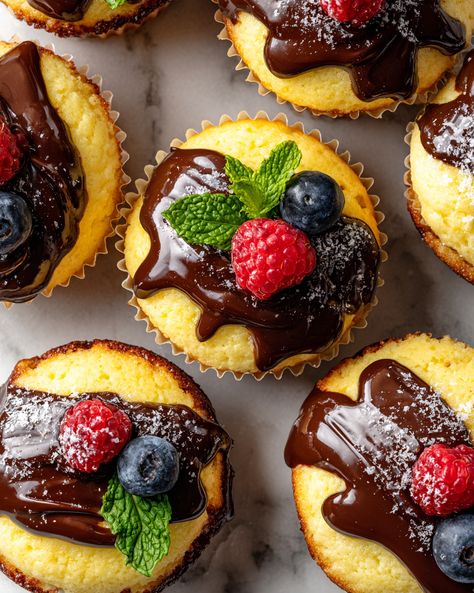 Boston Cream Pie Cupcakes with chocolate ganache and pastry cream, perfect for holiday celebrations and cozy gatherings.